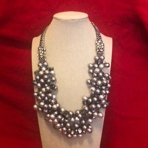 Stella and Dot Isadora Pearl Bib Necklace